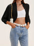 Damen Pullover-Cropped Cardigans